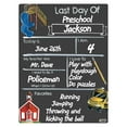 thumbnail image 2 of Cohas Schoolhouse Last Day of School Milestone Chalkboard, 9 by 12 inches, White Marker, 2 of 6