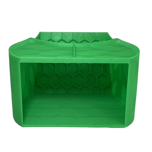 Hermit Crab Hide 2-in-1 Cave Shelter Feeding Dish Crab Tank Hideout And Feeder with Dual Food Bowls Textured Climbing Ramp Viewing Window Accessory for Hermit Crab Tank