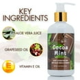 thumbnail image 2 of Cocoa Mint Kids Natural Body Lotion, Gentle & Safe for Sensitive Skin, 8 fl oz by LatherGreen, 2 of 11
