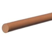 Brown Viton Cord Stock - 14mm Cross Section x 5 ft. Long
