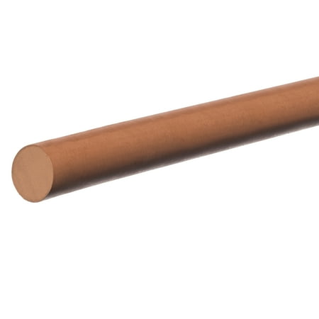 Brown Viton Cord Stock - 14mm Cross Section x 5 ft. Long