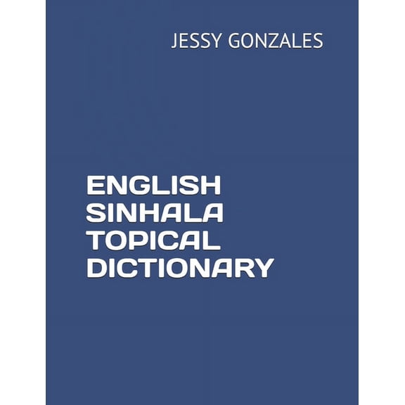 English Sinhala Topical Dictionary (Paperback)