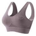 thumbnail image 2 of Heart-Shaped Rhinestone Yoga Bra for Women – Wirefree Breathable Sports Bra with Sparkle Design, Comfort Fit Workout Bra, 2 of 3
