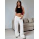 thumbnail image 5 of Pantalones Deportivos Rectos de Pierna con Cintura con Cordón para Mujer, Pantalones Casuales Holgados y Largos de Verano. XS, 5 of 9