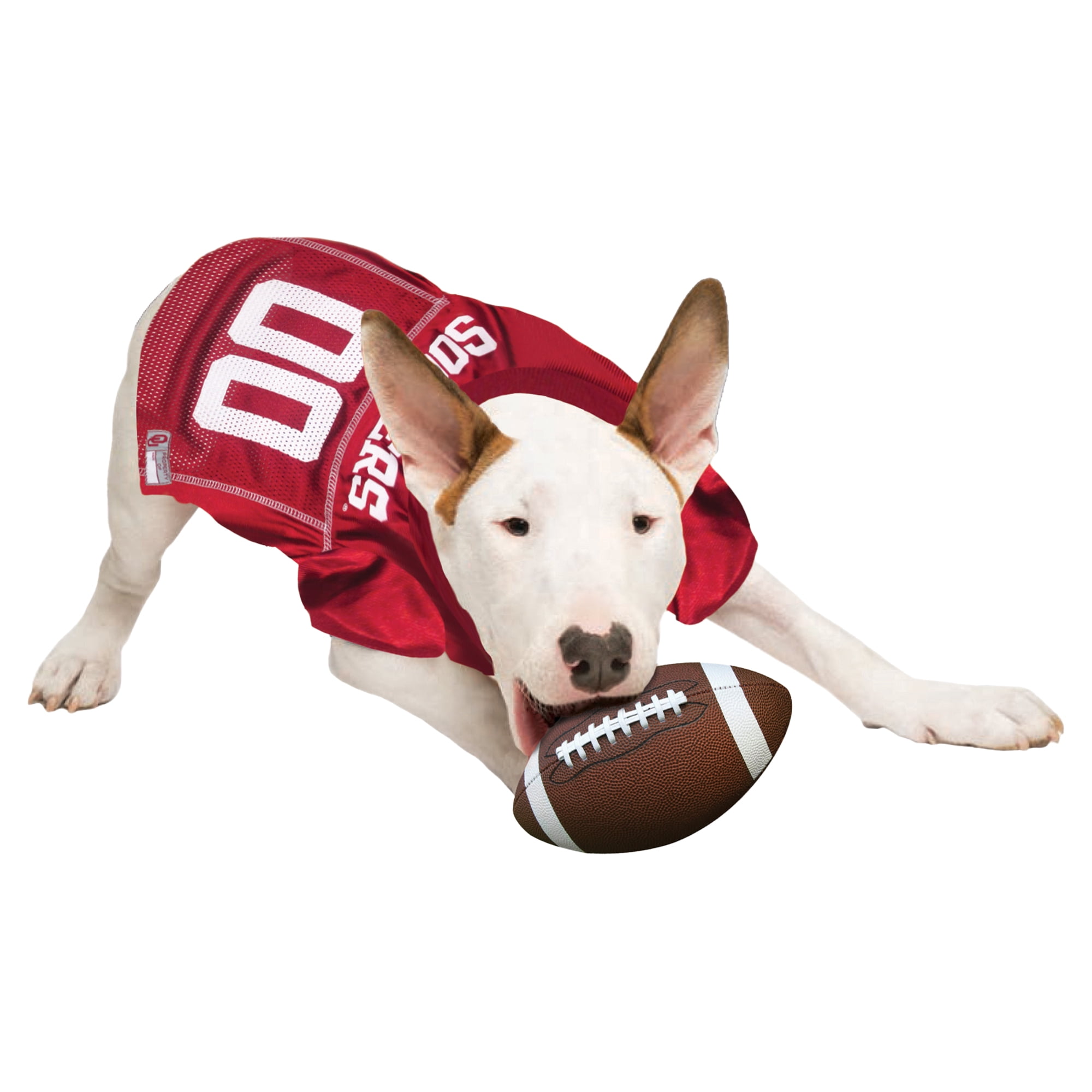 Pets First Collegiate Oklahoma Sooners Football/Basketball Mesh Jersey for Pet Dog. available in 40+ Teams - Large
