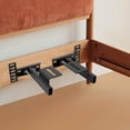 thumbnail image 4 of Headboard for Adjustable Bed King, Headboard Brackets Kit for Adjustable Bed Base, Headboard Wall Mounting Brackets, T-Shaped Panel, Smooth Edge, Fits for Twin, Full, Queen, Or King-Size Beds, 4 of 8