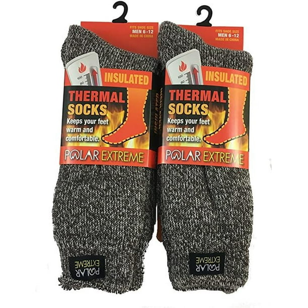 Polar Extreme Insulated Thermal Socks with Fleece Lining Pack of 2 