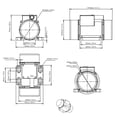thumbnail image 2 of Vibrador de hormigón Sunicon DC 12V, motor de vibración 15W, 2 of 8