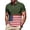 Army Green, variant on COSFO Independence Day Men Polo Shirts Patriotic Short Sleeve Casual Shirts Collared Quick Dry Mesh Pullover Classic Fit Tops