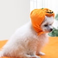 thumbnail image 3 of Pet Hat Pumpkin Pattern Dress-up Pet Dogs Pumpkin for Halloween, 3 of 6