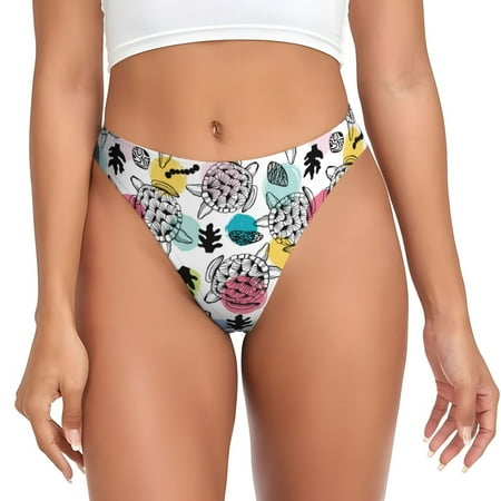 Sigee Turtle for Women s G-String Panty  Low Rise  Soft Lace Perfect for Everyday Wear or Special Occasions-X-Small