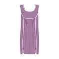 thumbnail image 5 of Arnsht Womens Tennis Dress Athletic Workout Gym Jogger Casual Dress Sleeveless Square Neck Suspender Yoga Dress Purple S, 5 of 8