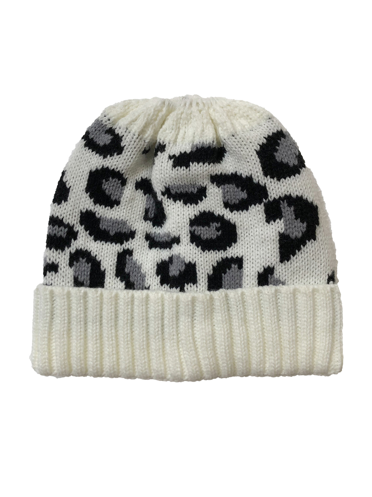 LOSIBUDSA Women Ponytail Beanie Hat 