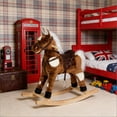 thumbnail image 3 of HMYG Rocking Horse,Plush Rocking Horse, 3 of 8