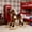 Brown Cotton Plush Wood, variant on XIZE Rocking Horse Toy, Rocker for family