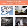 thumbnail image 3 of Paquete de 3 juguetes interactivos de felpa para limpieza de dientes de gato, almohada de hierba gatera para moler dientes (6,5 pulgadas), 3 of 5