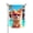 Style 2, variant on Pomeranian Dog Welcome Garden Flag 12x18 Inch Double Sided – Cute Summer Dog With Heart Sunglasses & Mushrooms Outdoor Yard Decoration