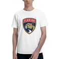 thumbnail image 1 of Florida Panthers Mode T-Shirt à Manches Courtes pour Hommes Blanc TG, 1 of 5