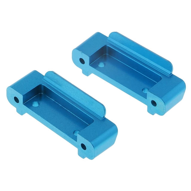 Repuesto anticolisión Delantero Trasero Baoblaze para Wltoys A959-B A969-B A979-B Azul Rojo Plata