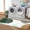 Green, variant on Hasoo Runner Rug 2' x 6' Modern Geometric Floral Rug Stain Resistant Rug for Hallway Kitchen Bedroom Green