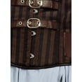thumbnail image 4 of Women's Boned Underbust Steampunk Renaissance Strappy Waist Corset, 4 of 5