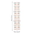 thumbnail image 2 of Nail Tips Full Cover Cat Eye Press On Nails Decorative Manicure Women Nail Art Decoration 1 Set, 2 of 5