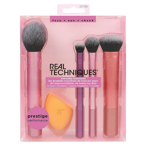 Real Techniques Everyday Essentials Makeup Brush Set