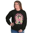 thumbnail image 4 of Betty Boop Breast Cancer Positivity Women Plus Size Sweatshirt Brisco Brands 2X, 4 of 5