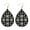 Black, variant on TANGNADE Dangle Earrings, (Includes Gift Bag), 1.75"