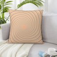 thumbnail image 6 of ZICANCN Abstract Rotate Swirl Spiral Throw Pillow Covers, Bed Couch Sofa Knit Decorative Pillow Covers for Living Room Farmhouse, 18"x18", 6 of 8
