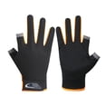thumbnail image 1 of 1 par de guantes de ciclismo 2 dedos cortados Guantes deportivos Antideslizante Ropa de pesca antideslizante, 1 of 7