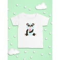 thumbnail image 3 of Panda Eating Ice Cream T-Shirt Infant -Image by Shutterstock,  12 Months, 3 of 4