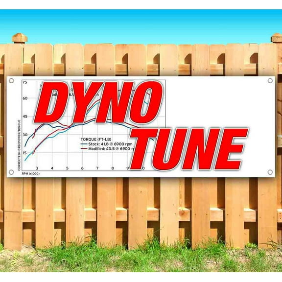 Dyno Tune 13 oz Vinyl Banner With Metal Grommets
