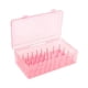thumbnail image 5 of Caja de almacenamiento para carretes de hilo de bordar, contenedor, bandeja para 42 carretes, transparente, con Rosa, 5 of 9