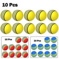 thumbnail image 5 of 10pc Golf Swing Training Foam Balls Indoor Practice Rainbow Sponge Balls, 5 of 5