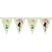 Mod Moms Baby Shower Flag Banner