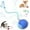 Blue, variant on Speed Tail 2.0 Interactive Cat Toy, Automatic Rolling Ball with Elastic Tail for Indoor Cats, Motion-Activated with Chirping Sound, Rechargeable (Yellow)