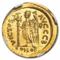 thumbnail image 3 of Eastern Roman Empire AV Solidus Zeno (474-91 AD) MS NGC RIC X 910, 3 of 3