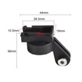 thumbnail image 4 of Bike Light Mount Adapter Front Headlight Bracket Mount for Cateye for Trek B, 4 of 8