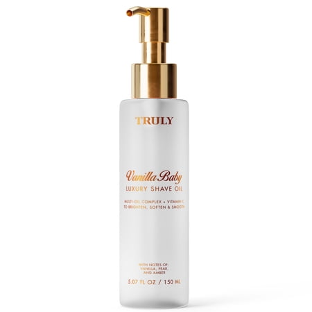 Truly Vanilla Baby Luxury Smoothing Shave Oil