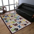 thumbnail image 1 of Rugsotic Carpets Hand Tufted, Kids Wool Area Rug, Cream, 4'x6', 1 of 5