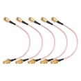 thumbnail image 3 of 5pcs RF Coaxial Coax Cable Assembly, SMA Male To Female Coax Adapter Line Double Shielded Extension Cord, For GPS Systems, WiFi Hotspots, 3 of 8