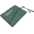 thumbnail image 2 of Shisuyan Roll up tools bag Wrench Organizer Roll Up Canvas Green 1 Set, 2 of 8