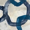 thumbnail image 3 of Vess, June Erica 12x12 Black Modern Framed Museum Art Print Titled - Blue System VI, 3 of 5