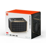 JBL Authentics 200 - Smart home speaker with Wi-Fi, Bluetooth and Voice Assistants with retro design - Black