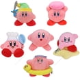 thumbnail image 2 of Kawaii Sword Kirby Peluche Anime 30th Star Kirby Plush Chef Kirby Swimming Kirby Cartoon Stuffed Toys Great Christmas Gift, 2 of 4