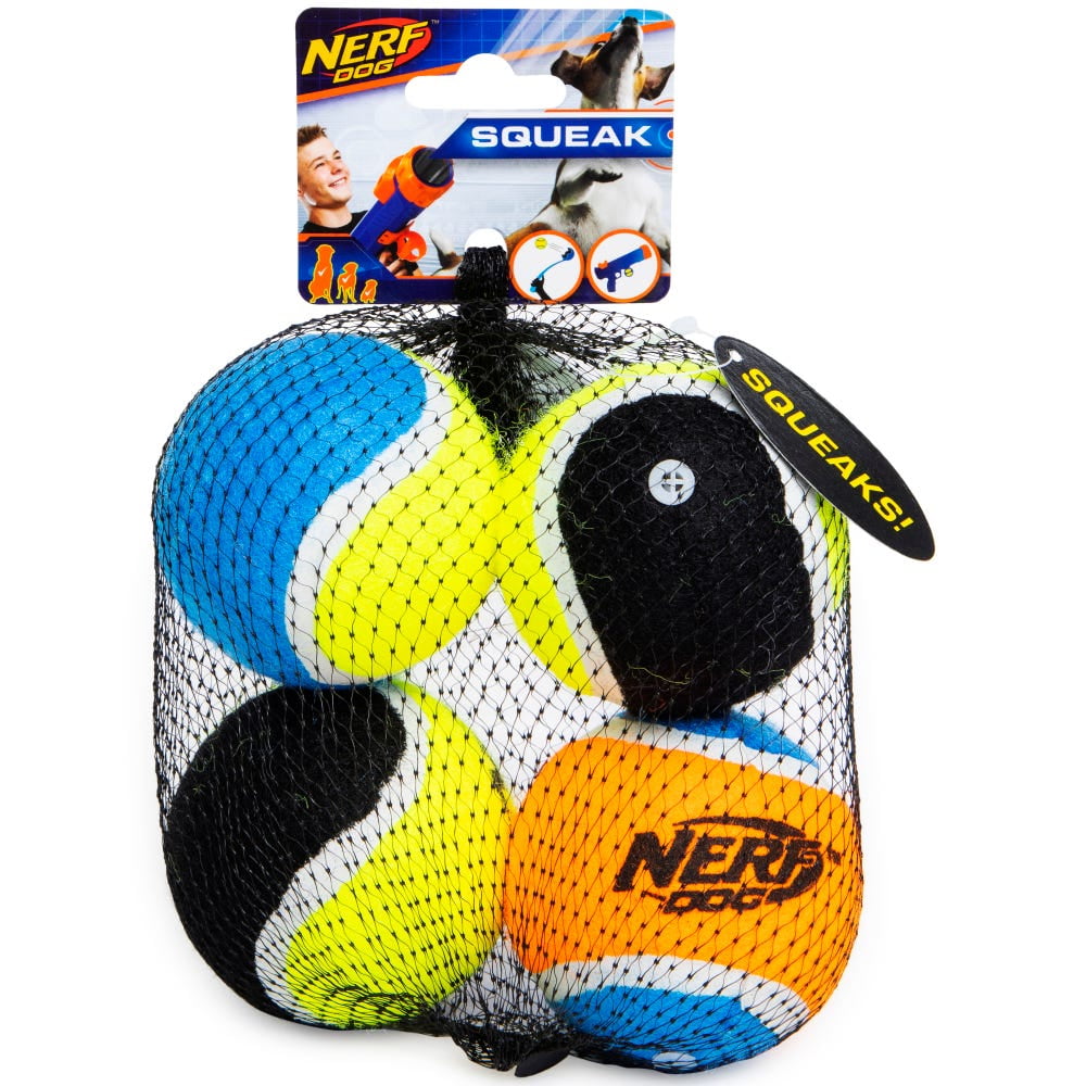 squeaky tennis balls for dogs