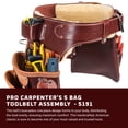 thumbnail image 2 of Conjunto de 5 bolsas Toolbelt Occidental Leather Pro Carpenter's, 2 of 6