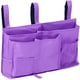 thumbnail image 3 of Bolsa de almacenamiento para mesita de noche, soporte para botellas de vino, soporte para botellas con 3 correas de gancho Púrpura, 3 of 8