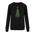 thumbnail image 6 of Christmas Sweatshirt for Womens Fashion Crewneck Christmas Tree Printed Pullover Top Winter Long Sleeve Sweaters Loose Plus Size Blouses Tops, 6 of 6
